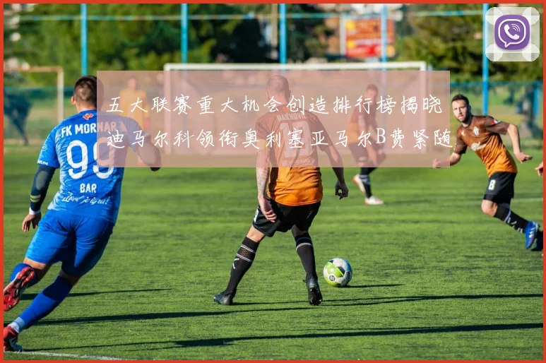 五大联赛重大机会创造排行榜揭晓迪马尔科领衔奥利塞亚马尔B费紧随其后